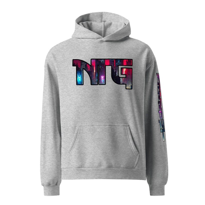 NTG Skyline Unisex Oversized Hoodie Colored product image (2)