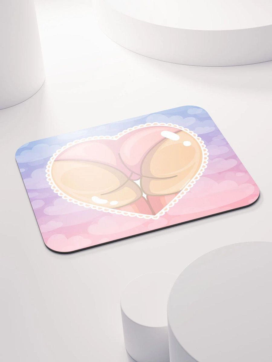 Pink Heart Booty Mousepad product image (4)