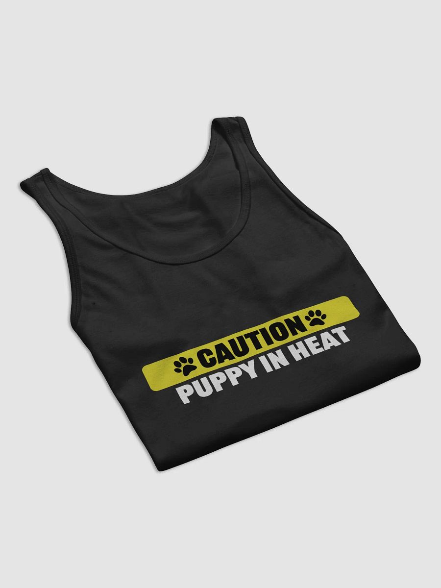 Caution Puppy In Heat Jersey Tank product image (8)