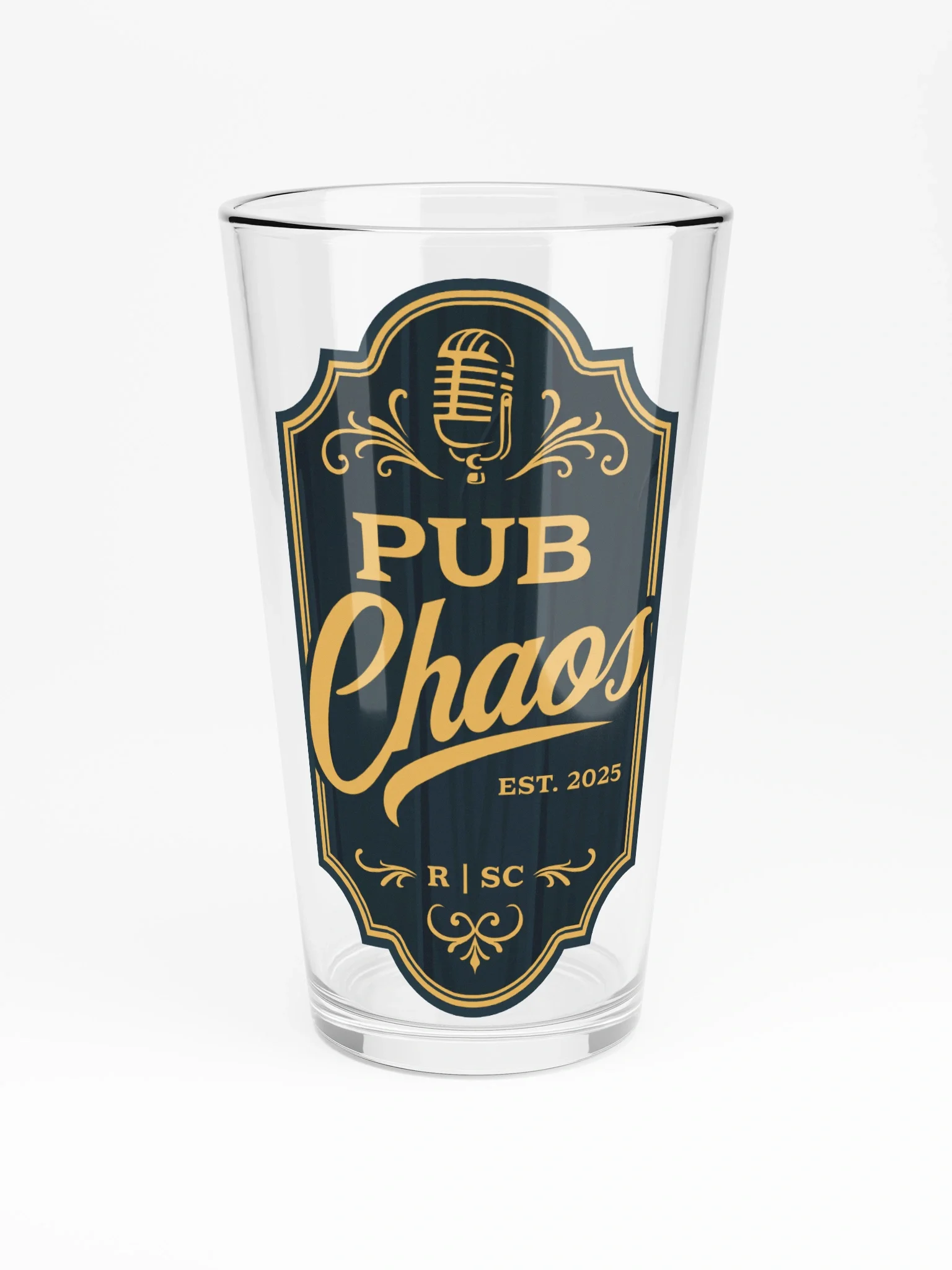 Pub Chaos Shaker Pint Glass product image (3)