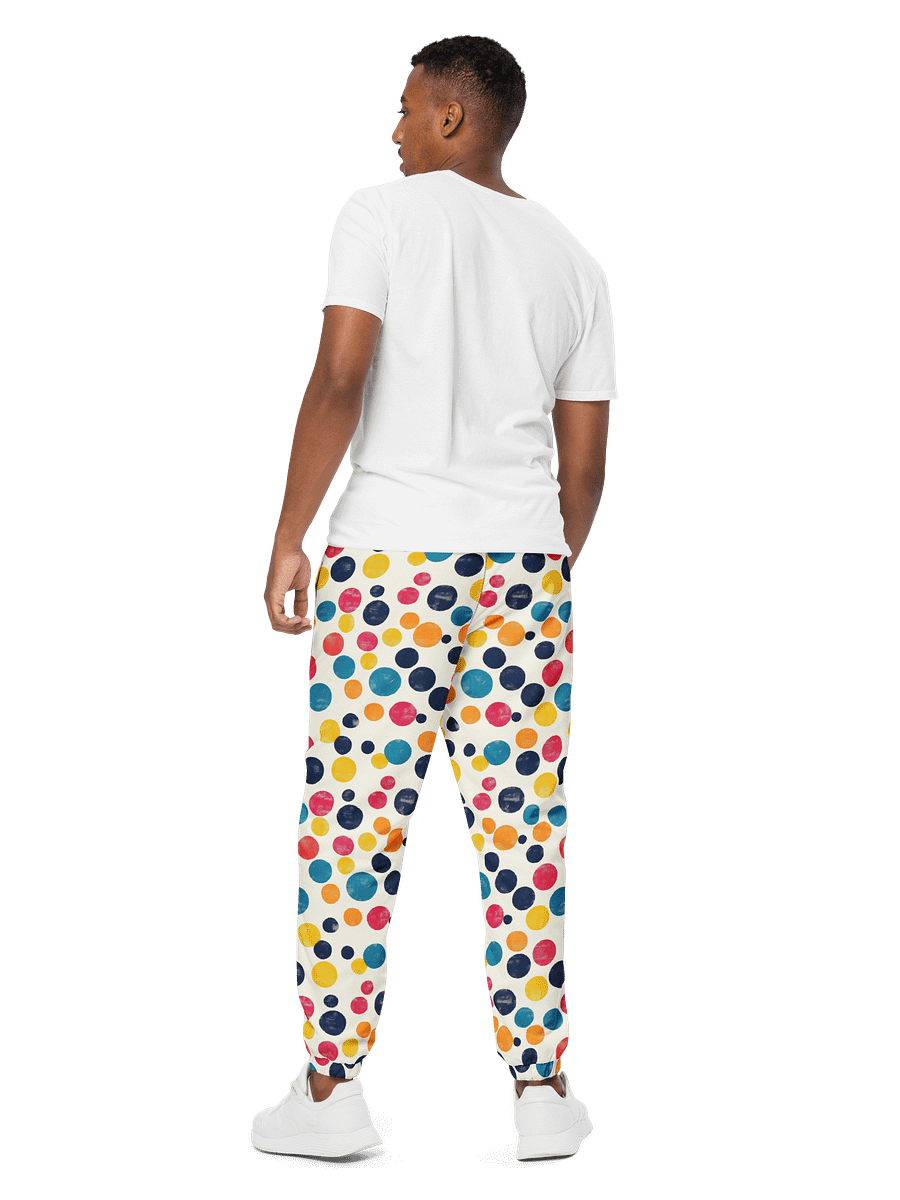Polka Dot Illusion Vintage Retro Unisex Track Pants product image (3)