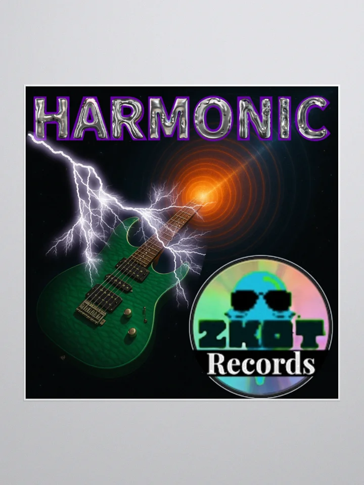 Harmonic Album Cover Sticker - Show Your Support with Style - Accessories product image (1)