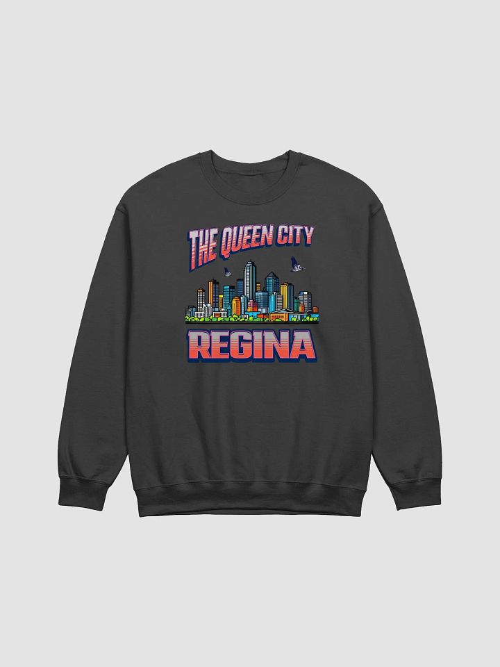 Regina The Queen City Skyline Graphic Crewneck Sweatshirt product image (1)