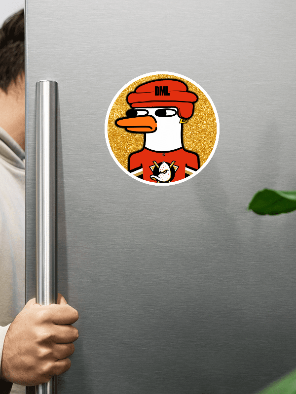 Duck My Life Logo Magnet product image (1)
