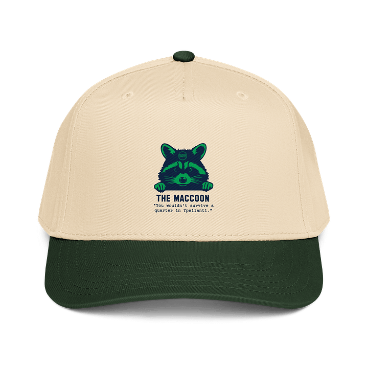 Maccoon Hat (Tan with 5 Different Bill Colors) product image (1)