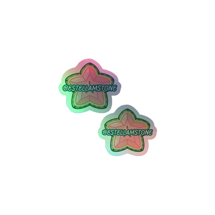 Holo EstellaMStone Logo Stickers - 2pk product image (1)