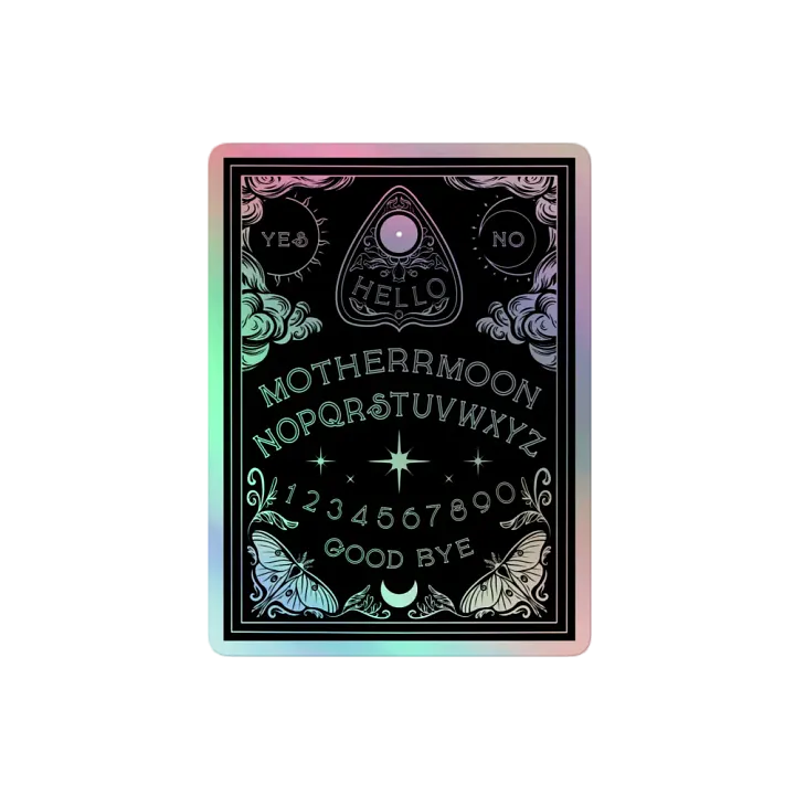MM 𝖘𝖕𝖎𝖗𝖎𝖙𝖇𝖔𝖆𝖗𝖉 hologrpahic sticker product image (2)