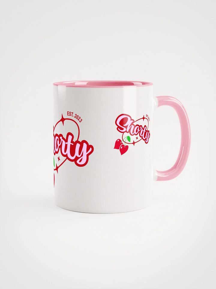 Miss Shorty Heart Shaped Cherries Logo Mug product image (1)
