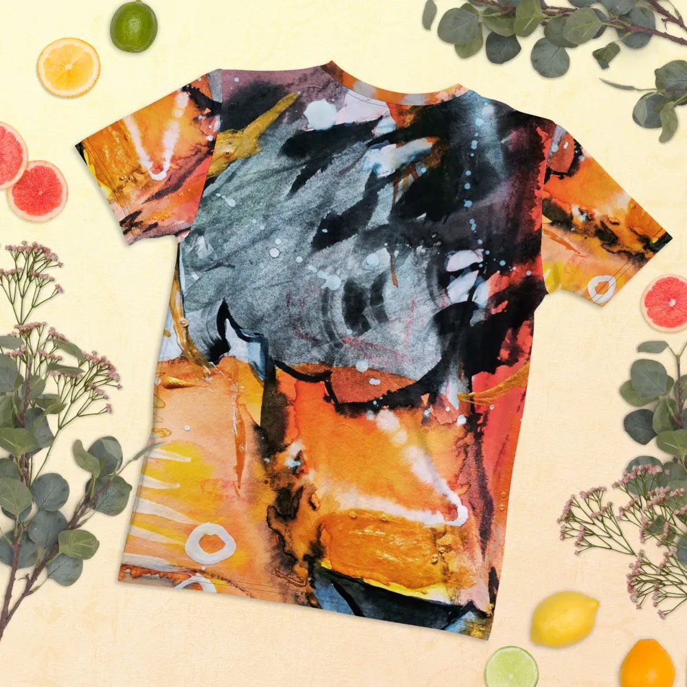 original watercolour painting printed on t shirt product image (11)