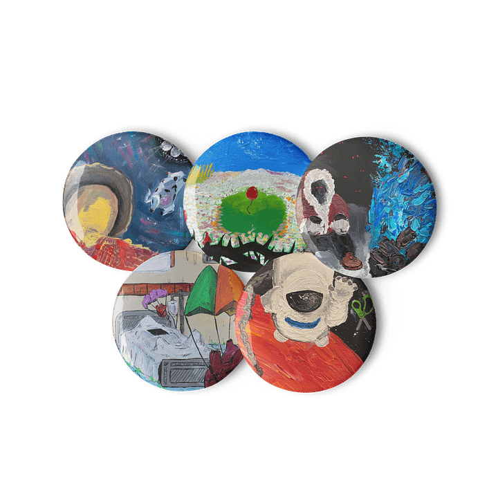 Seen IT Artwork Pins Set 1 product image (2)