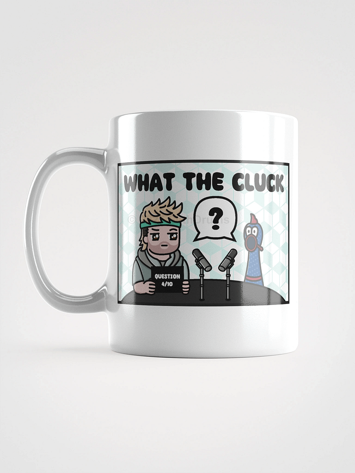 What The Cluck Mug product image (2)