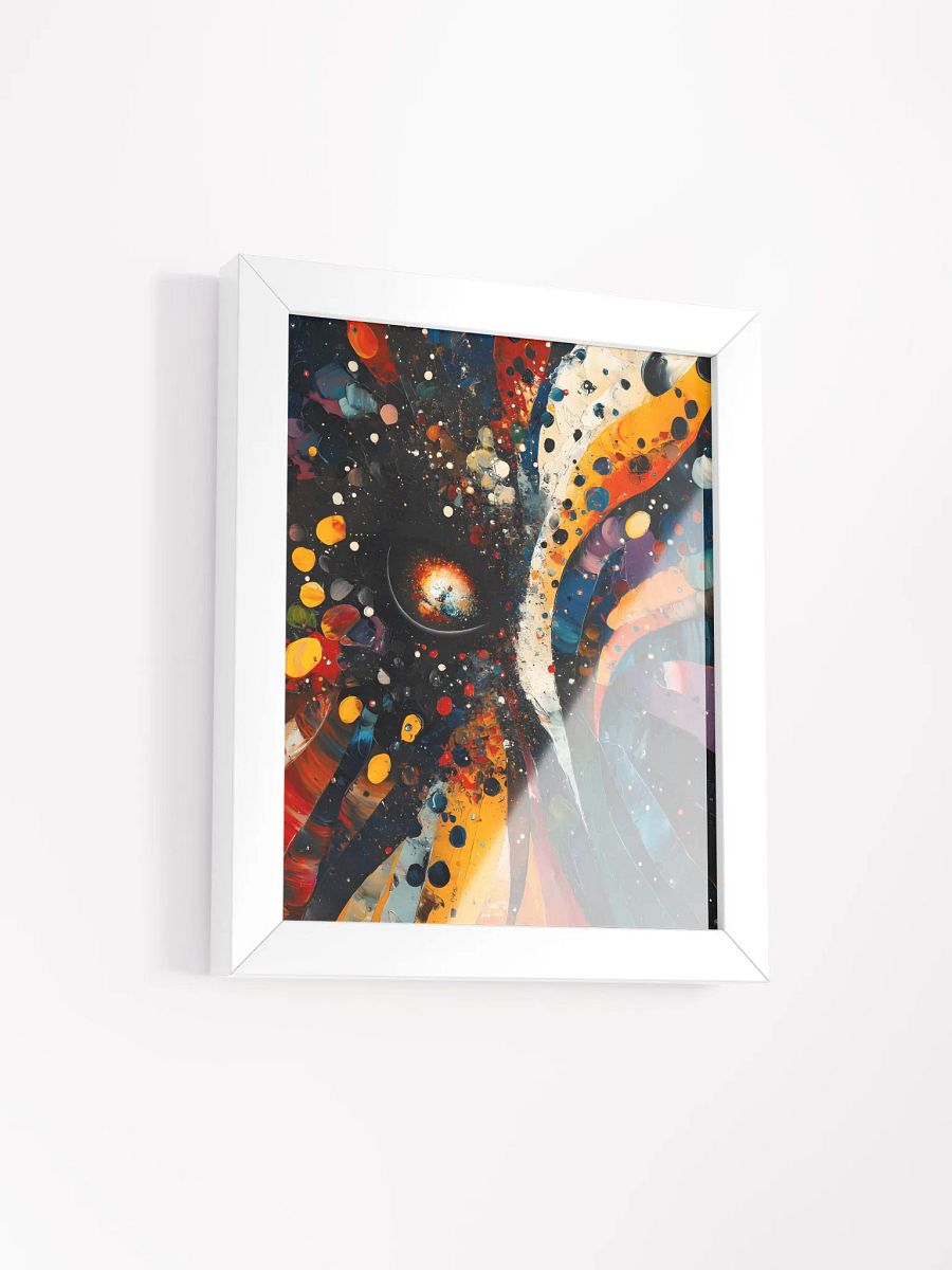 Framed wall art, title 