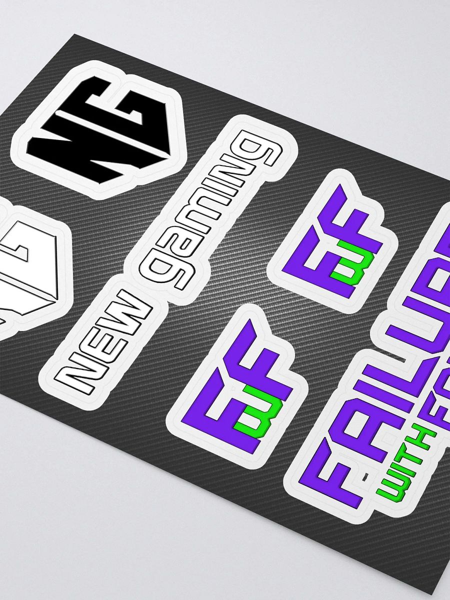 N.E.W. Gaming Sticker Sheet product image (3)