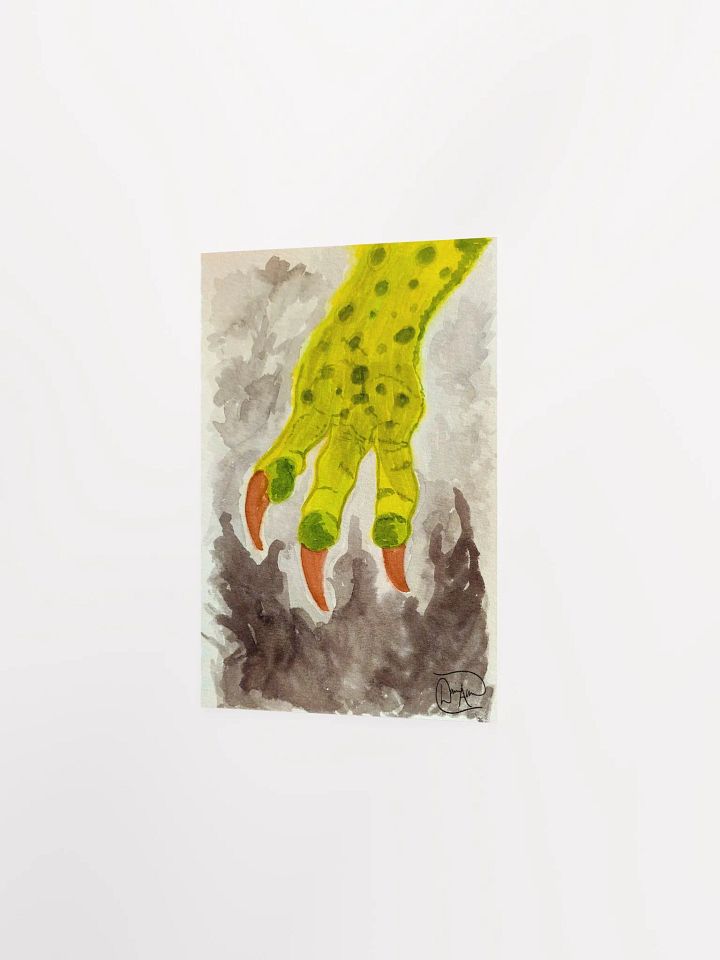 Dinosaur in the Darkness Watercolour Print product image (2)