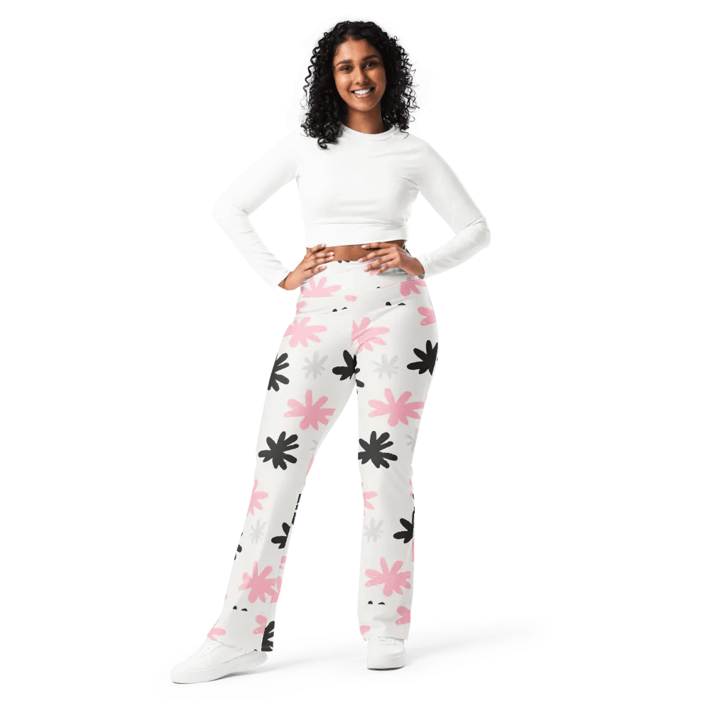 Flower pattern Flare Pants product image (7)