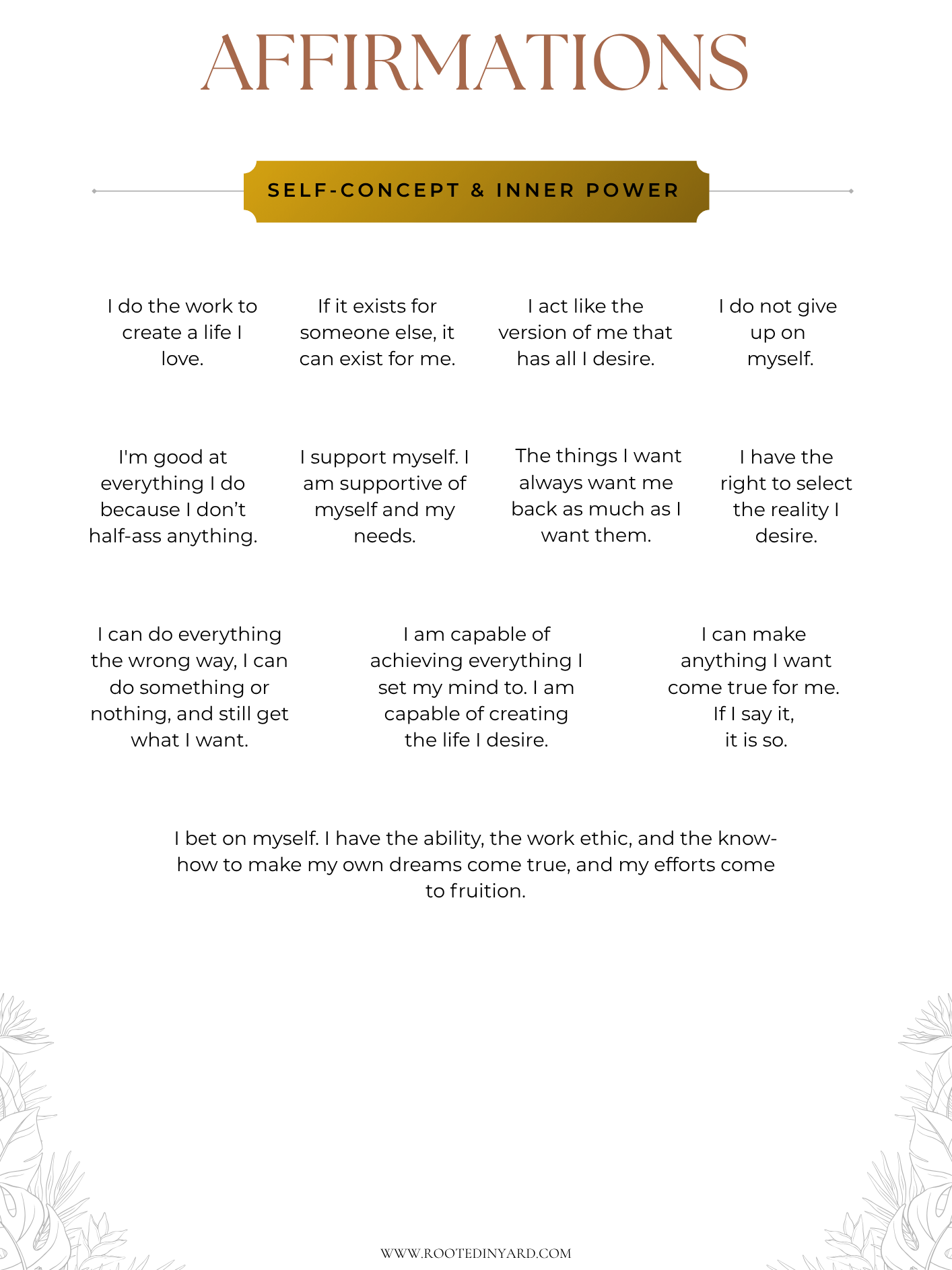 Empowering Affirmations product image (1)