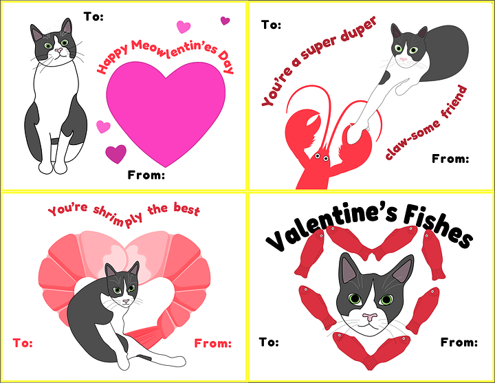 Valentine's Cards - FREE Digital Download product image (1)