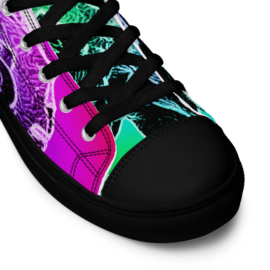 Hint of rose high top canvas shoes (womens) product image (3)
