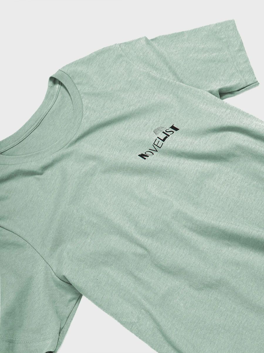 Novelist Black Text Supersoft T-shirt product image (33)