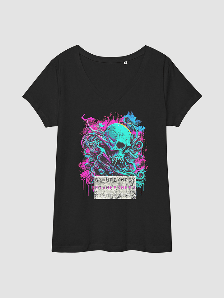 [RyanReXwreX] B&C Women's Fitted V-neck T-Shirt B&C TW045 product image (2)