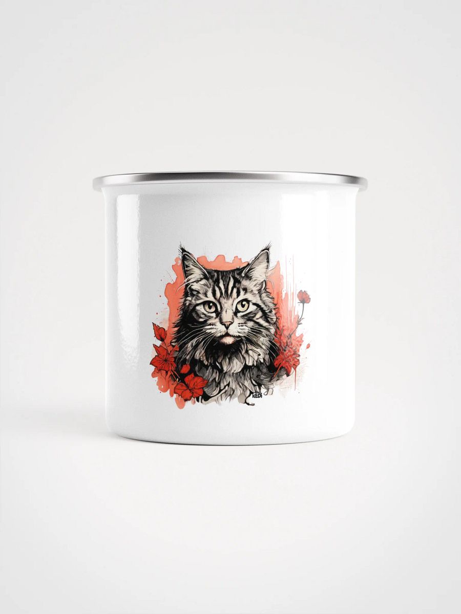 Feline Fantasy Enamel Mug product image (1)