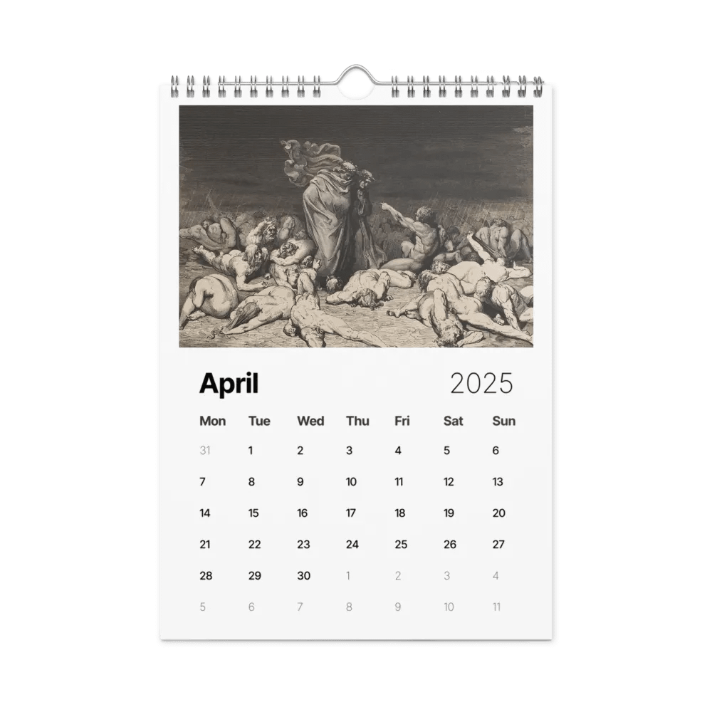 INFERNO 2025 calendar! product image (5)