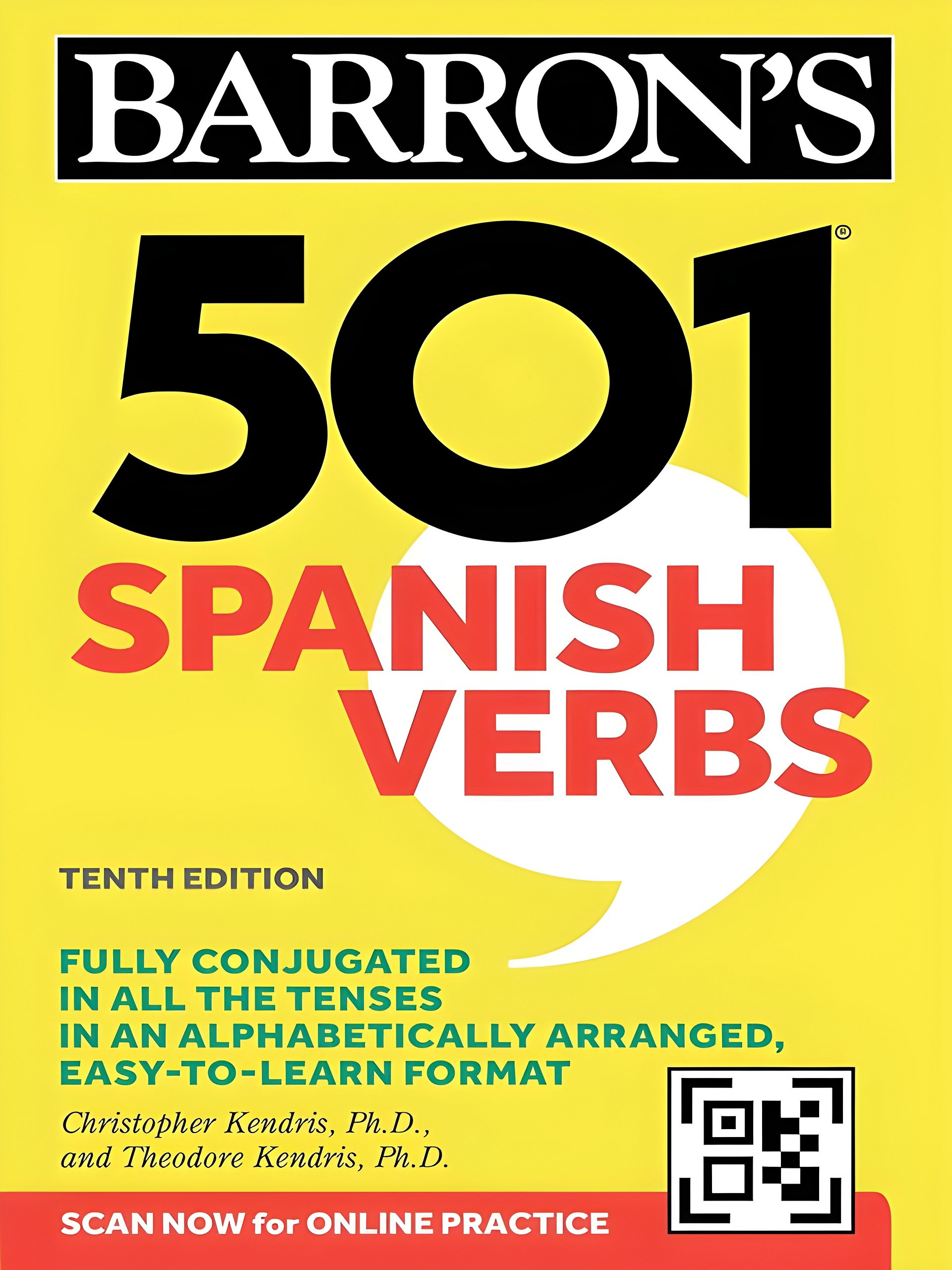 501 Spanish Verbs, Tenth Edition (Paperback or Softback) product image (1)