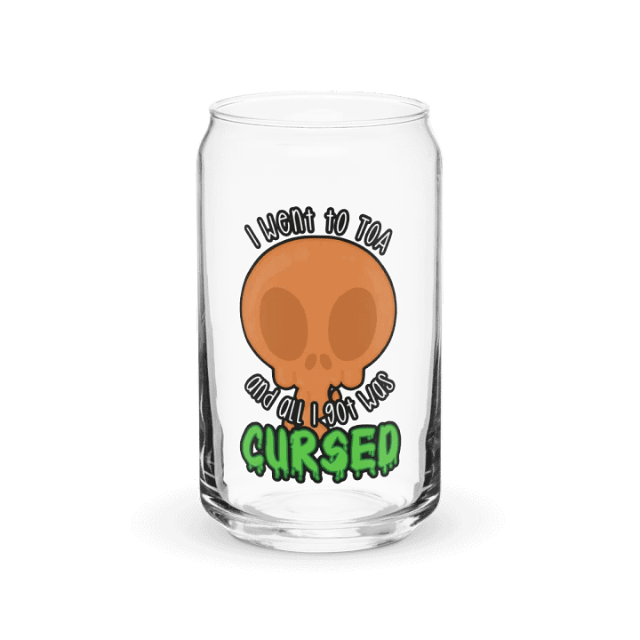 All I Got Was Cursed - Druid - Can Glass product image (1)