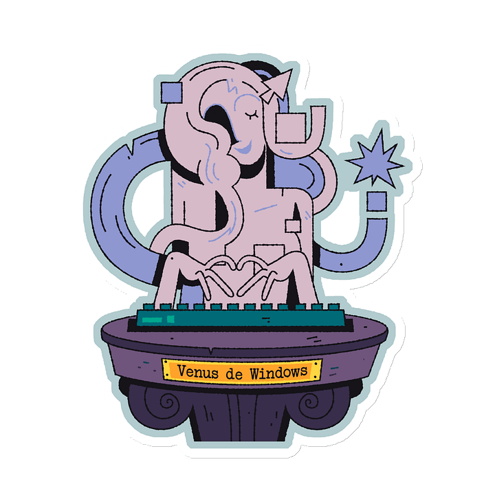 Venus de Windows Magnet product image (2)