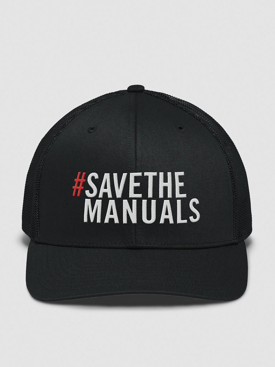 #SAVETHEMANUALS TRUCKER HAT product image (3)