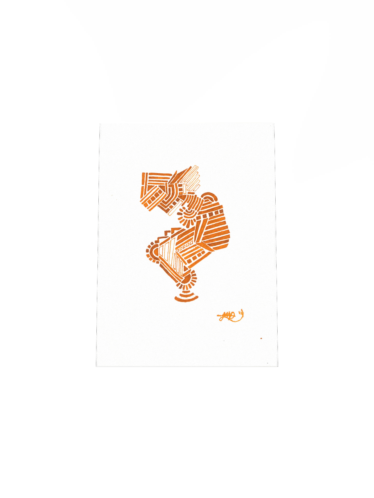 Thought 5"x7" (Poster matt) product image (4)