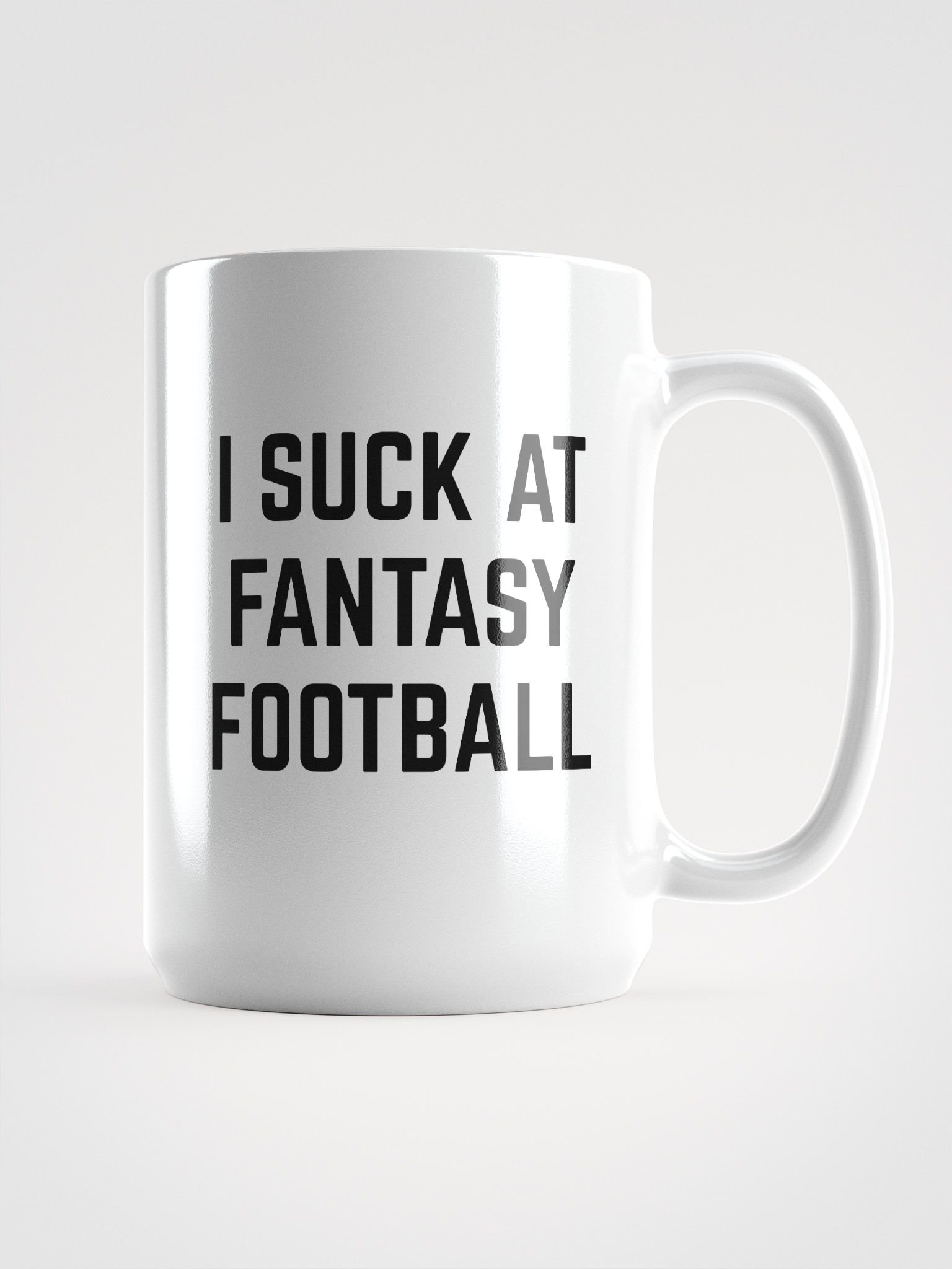 I Suck At Fantasy Football Mug product image (2)