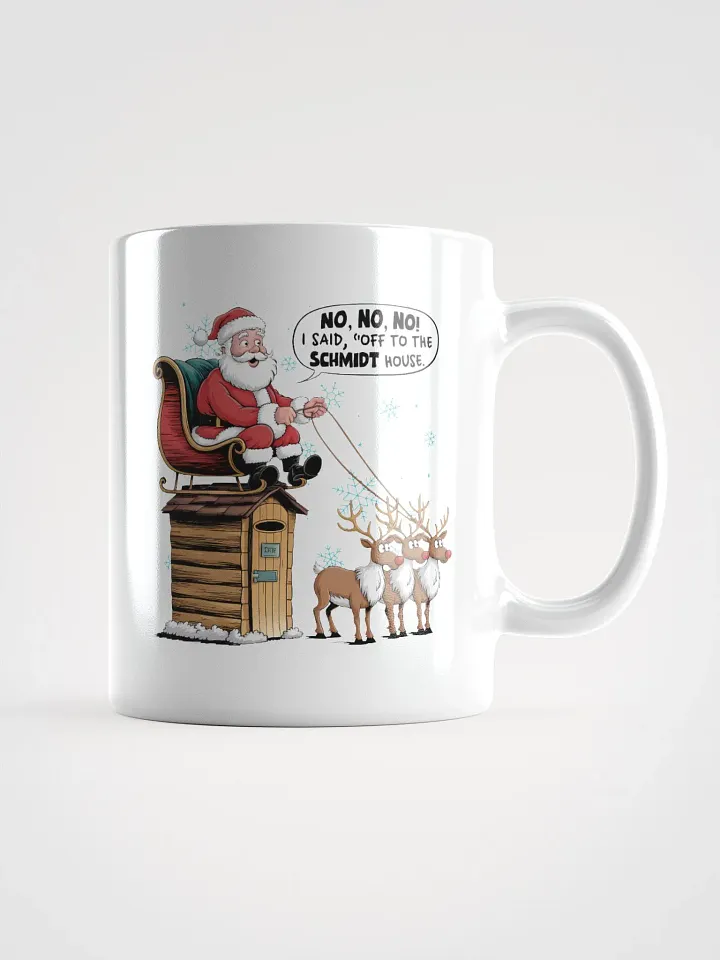 Confused Santa Sleigh Ride Mug product image (1)