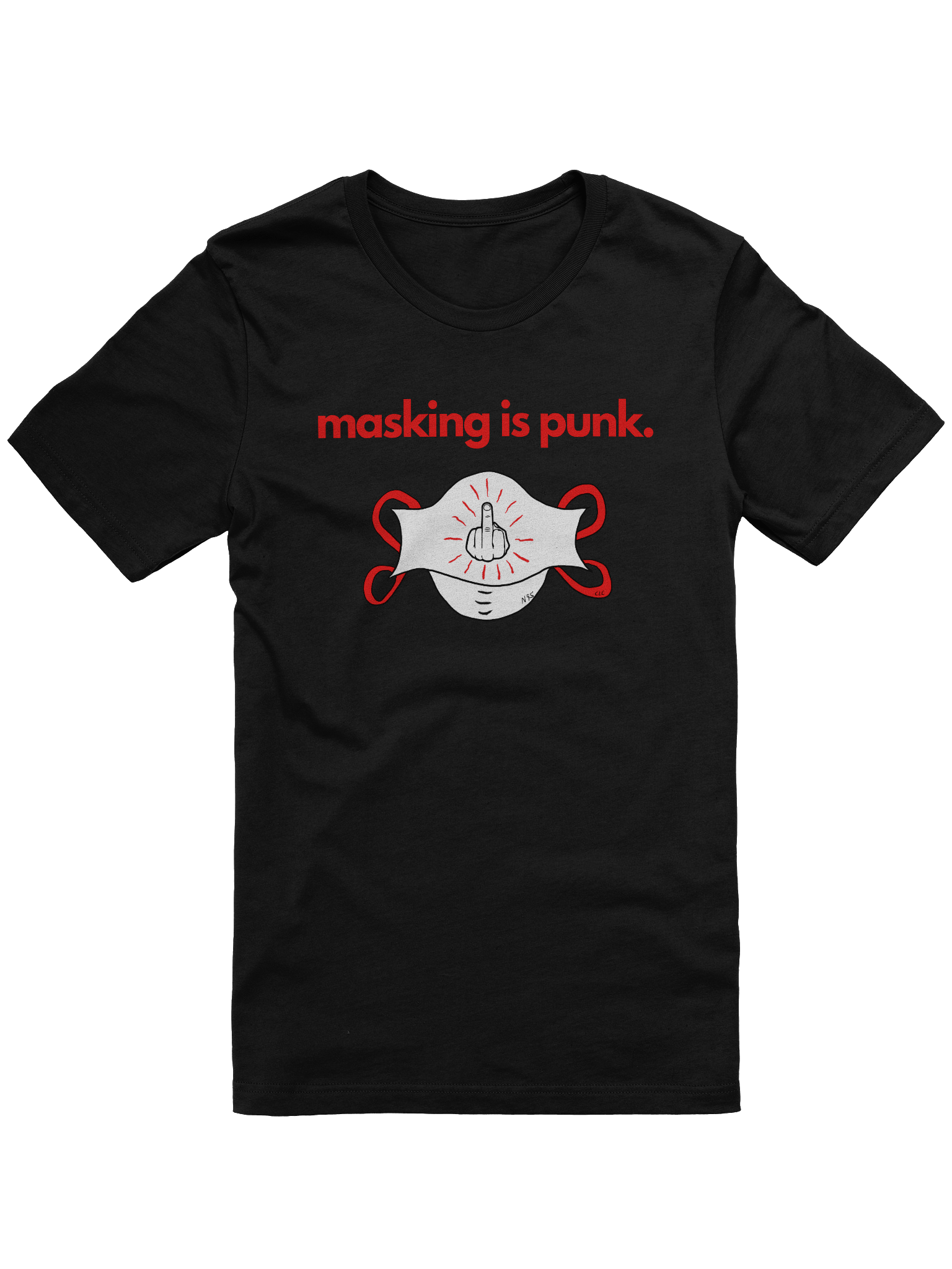 Masking Is Punk tee product image (2)