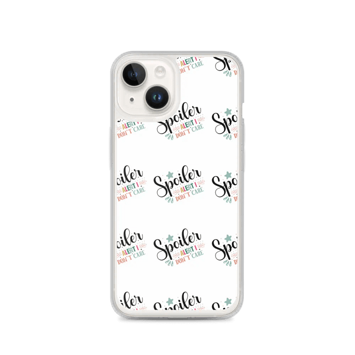 Cosmic Spoiler Alert iPhone® MagSafe® Clear Case product image (4)