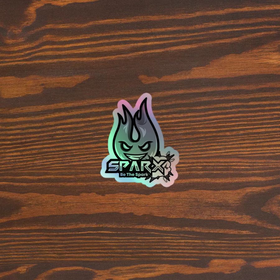 Silver Holographic Kiss-Cut Sticker product image (5)