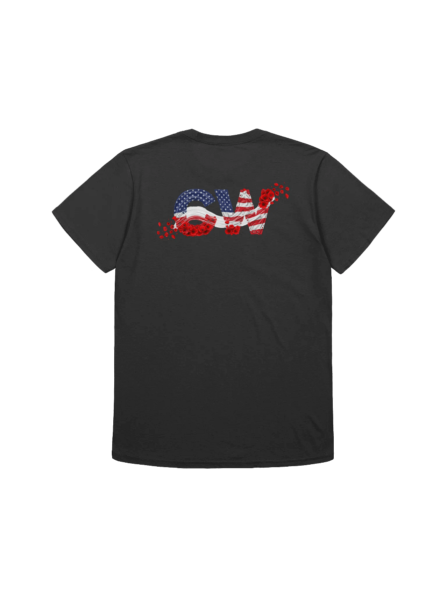 Poppies & Stripes Unisex Tee product image (5)