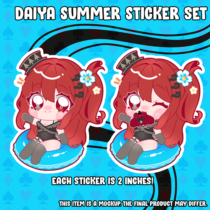 Daiya Sticker [PREORDER] product image (1)