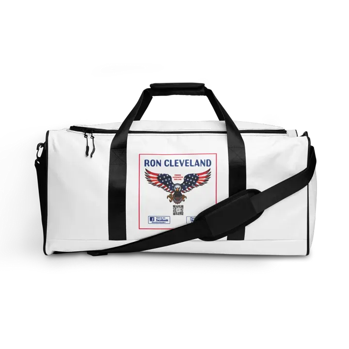 Patriotic Eagle All-Over Duffle Bag product image (1)