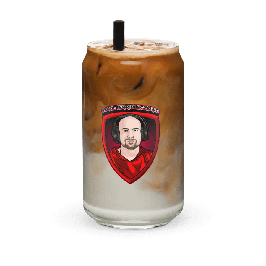 Sarge Terrible Drinking Glass product image (36)