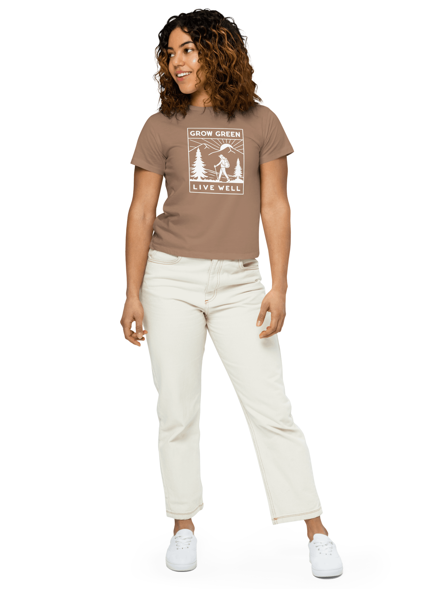 Grow Green Live Well High Waisted Tee product image (2)