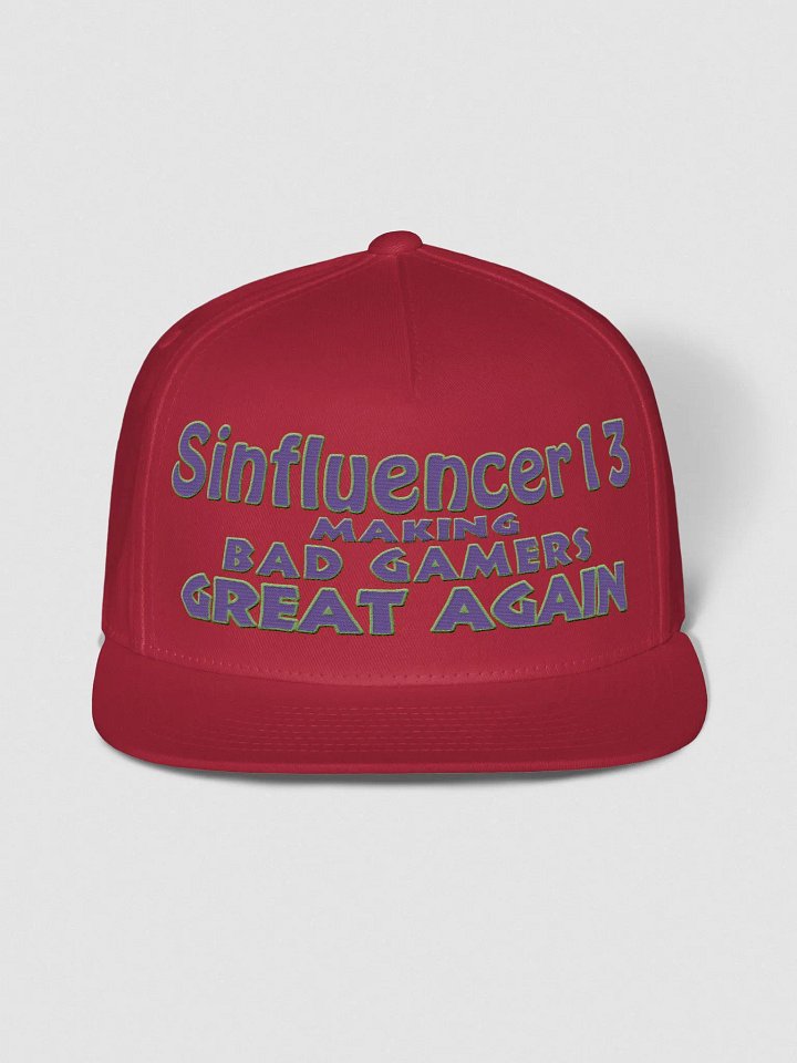 Sinfluencer 13 Bold Snapback Cap product image (1)