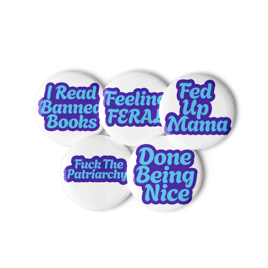 Rebel Chic Pin Button Set product image (11)