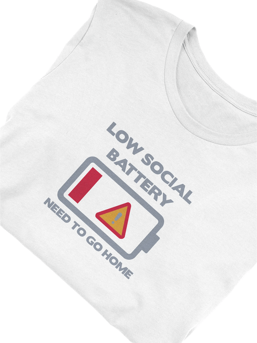 Social Battery T-Shirt product image (35)