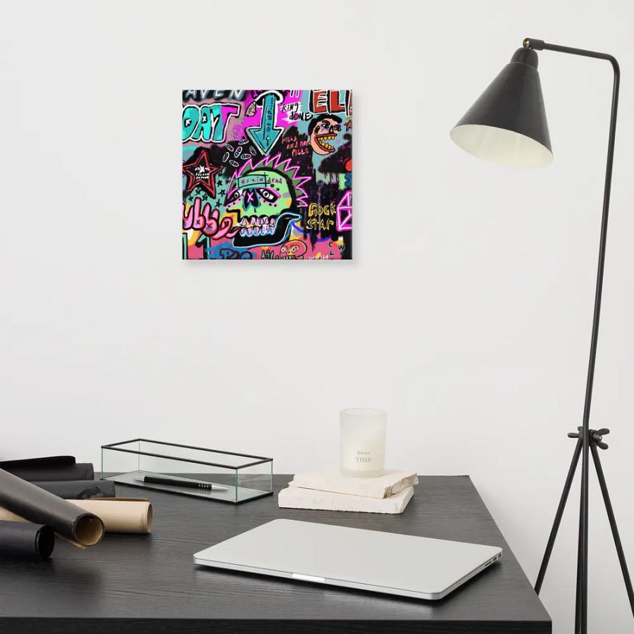 Graffiti Brain (Canvas) by Ross Pino product image (11)