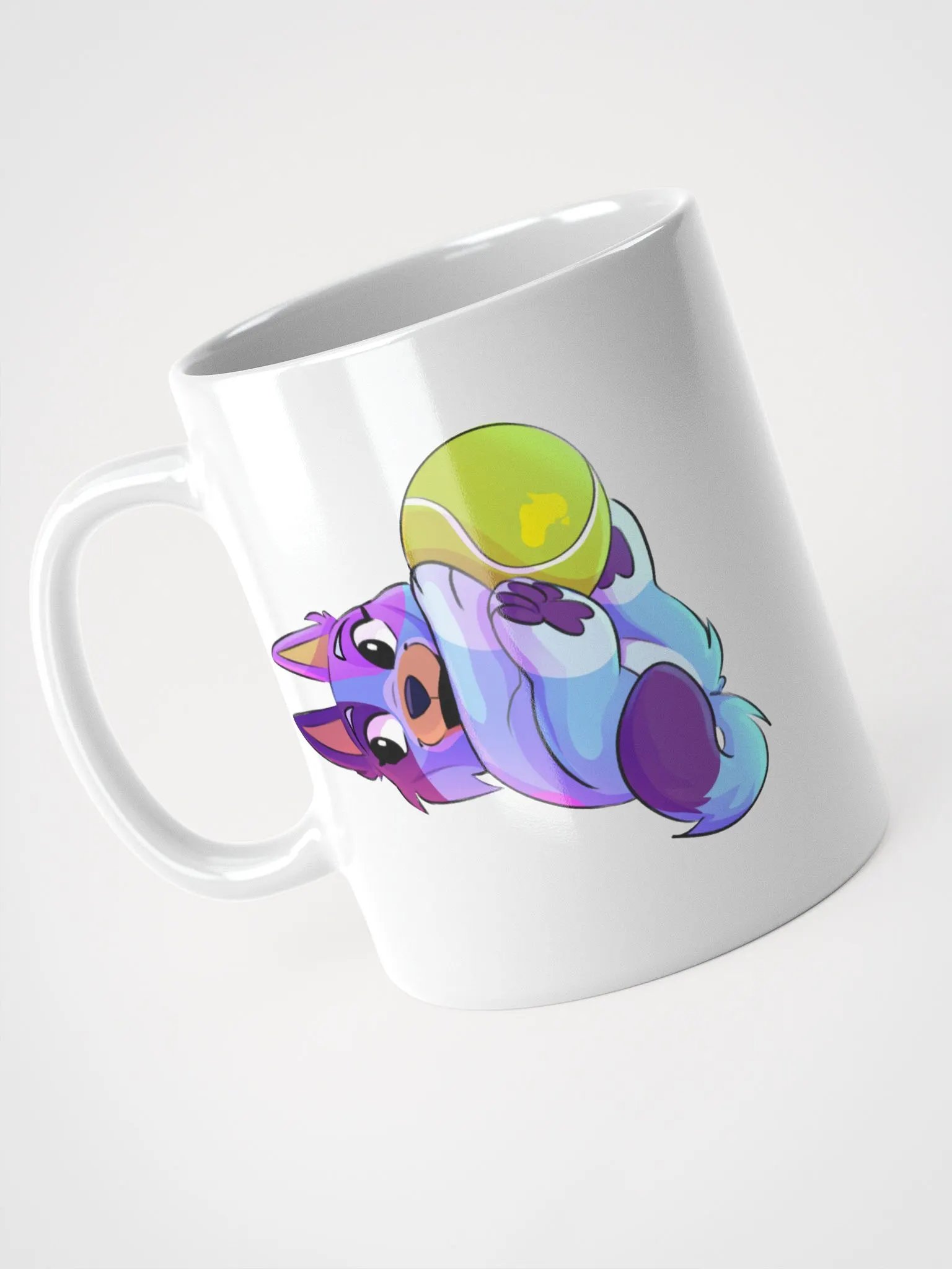 Cheeky Tennis Dog Mug product image (6)