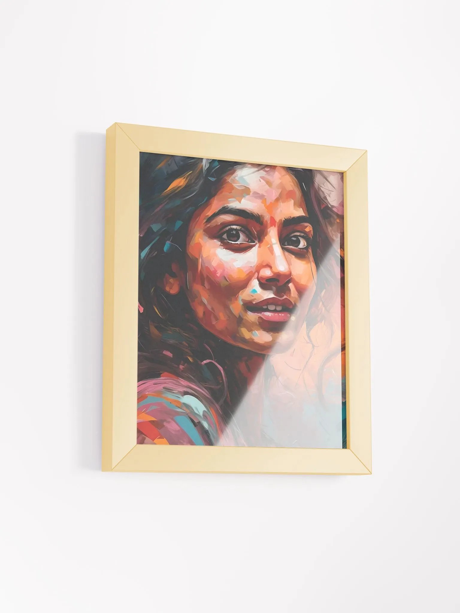 Woman Art Frame | Woman Painting | Girl Frame | Painting #A1 product image (56)
