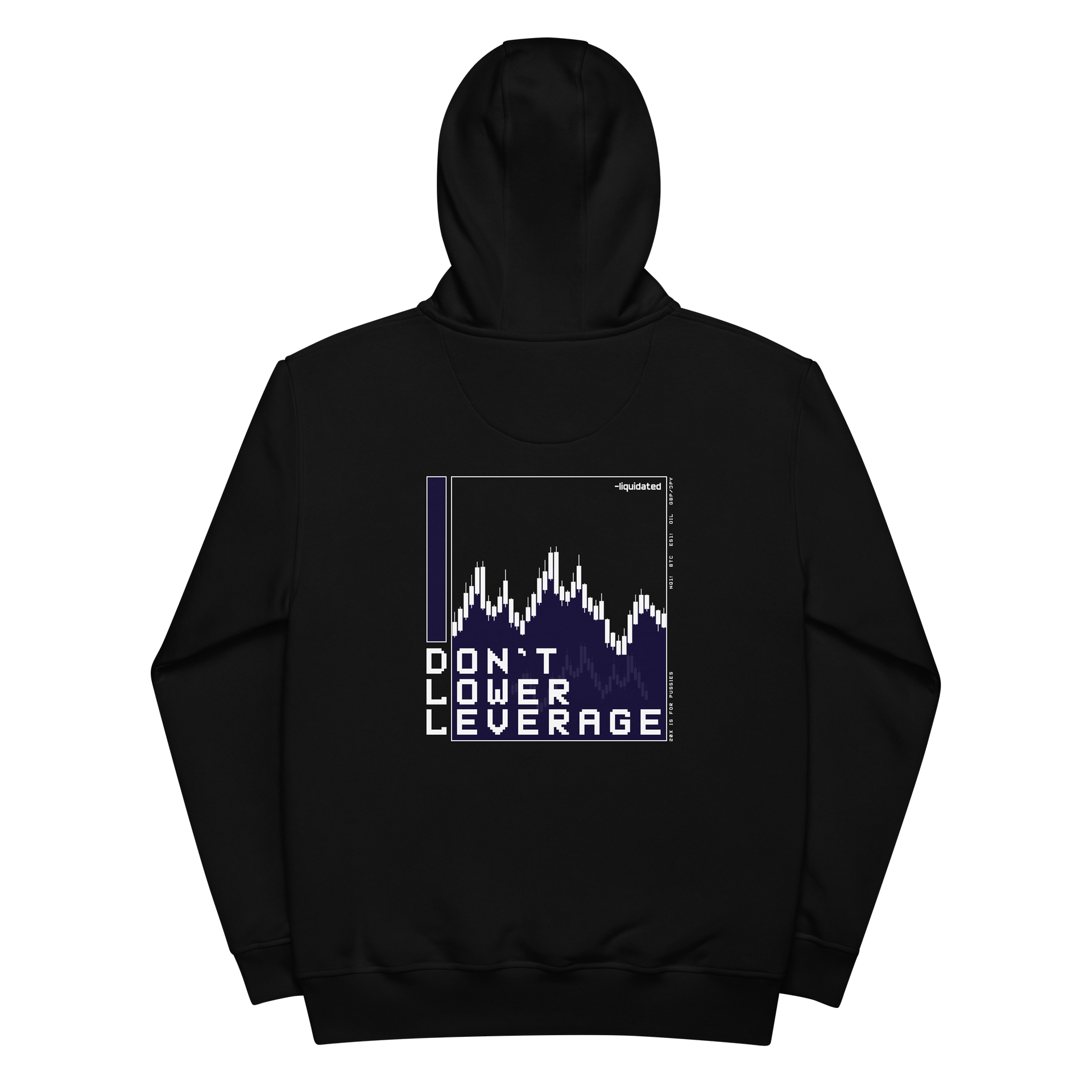 liquidated hoodie don't lower leverage product image (6)