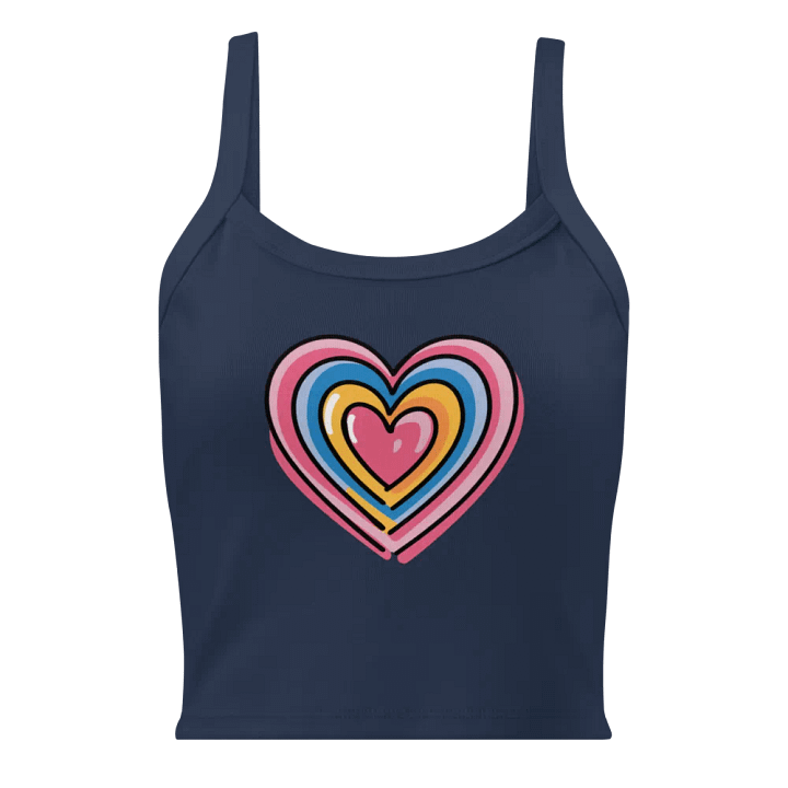 Colorful Hearts Tank Top product image (1)