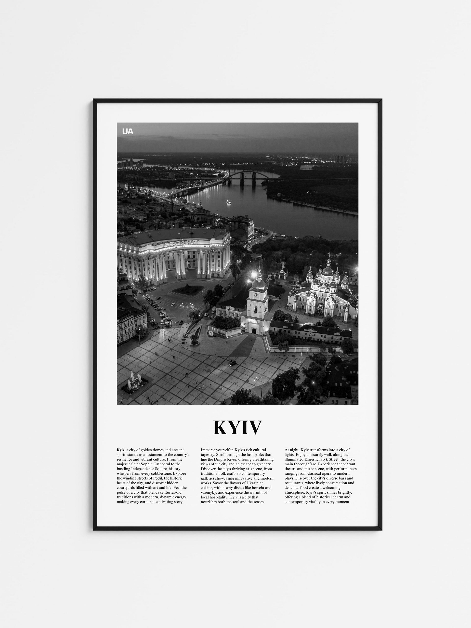 Kyiv 03 Newspaper Poster product image (1)
